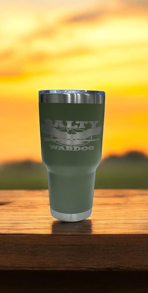 30oz Tumbler - Salty Wardog